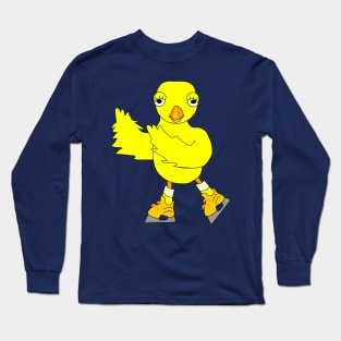 Ice Skating Chick Long Sleeve T-Shirt